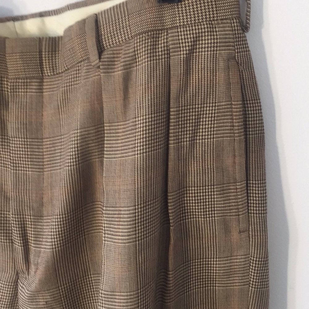 Polo 36 size dress pants plaided